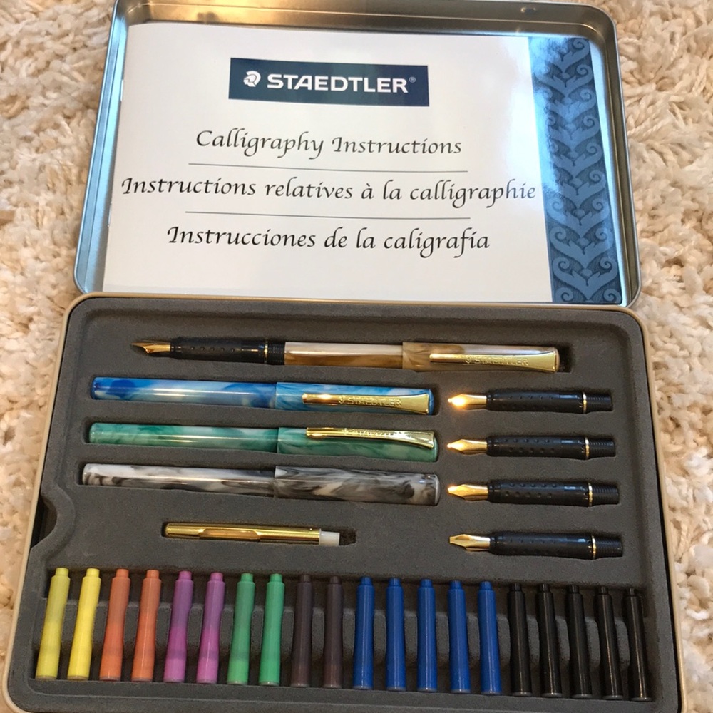 Brand new never used calligraphy set.